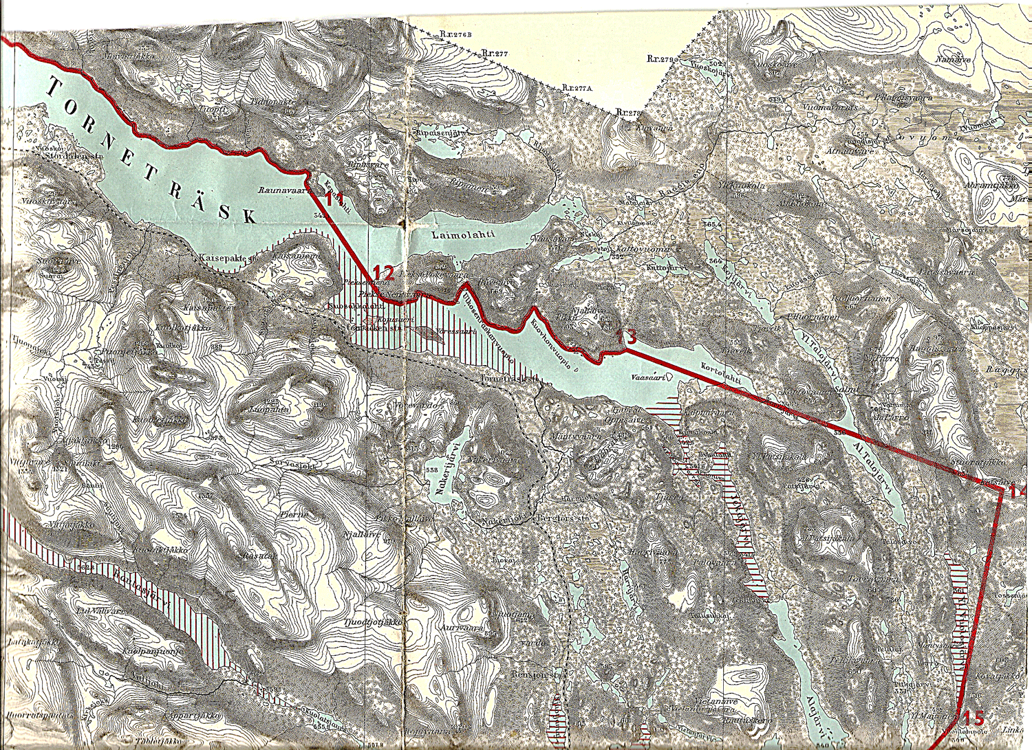 BLÅA KARTA - NORRBOTTEN 1990